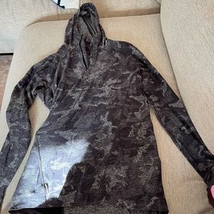 Lululemon Camo Hooded Sweatshirt